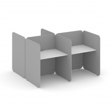 Bell Комплект №7 KCB.K-007 Белый Бриллиант/Серый 1614*1800*1200