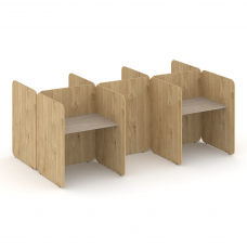 Bell Комплект №8 KCB.K-008 Дуб Аттик/Тиквуд Светлый 2412*1800*1200