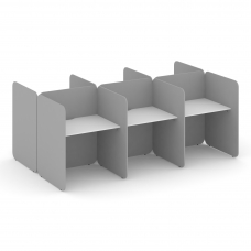 Bell Комплект №8 KCB.K-008 Белый Бриллиант/Серый 2412*1800*1200