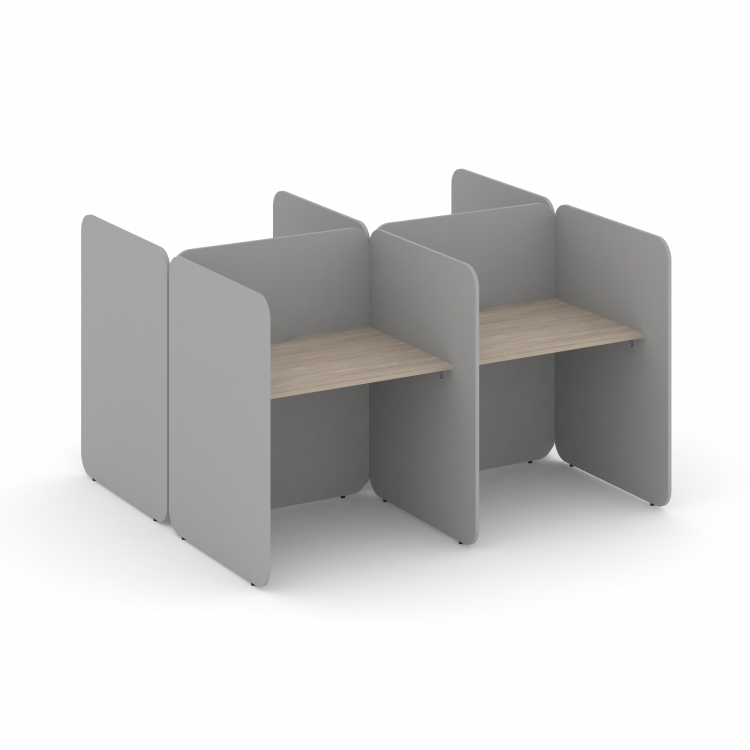 Bell Комплект №15 KCB.K-015 Дуб Аттик/Серый 2014*1800*1200