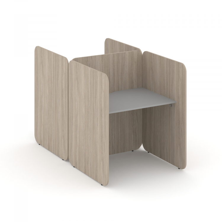 Bell Комплект №4 KCB.K-004 Серый/Дуб Аттик 816*1800*1200