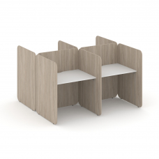 Bell Комплект №15 KCB.K-015 Белый Бриллиант/Дуб Аттик 2014*1800*1200