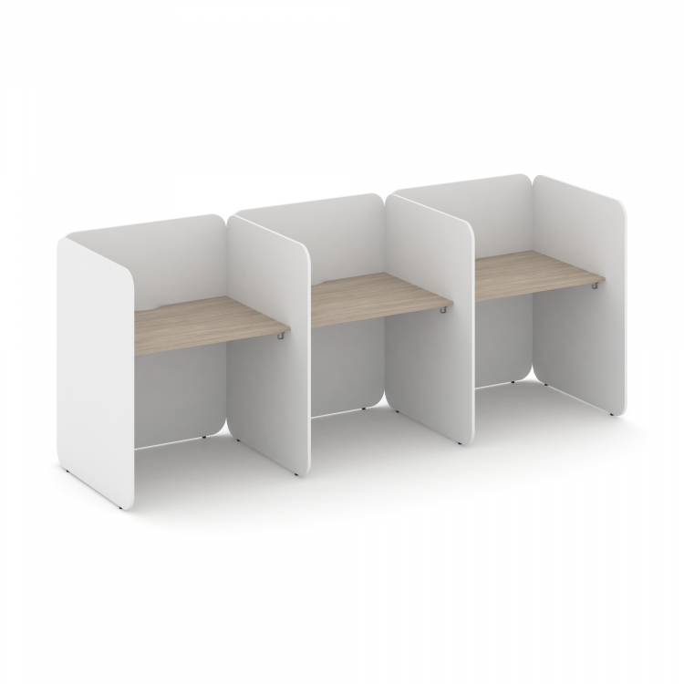 Bell Комплект №3 KCB.K-003 Дуб Аттик/Белый Бриллиант 2412*909*1200