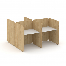 Bell Комплект №17 KCB.K-017 Белый Бриллиант/Тиквуд Светлый 2014*1800*1200