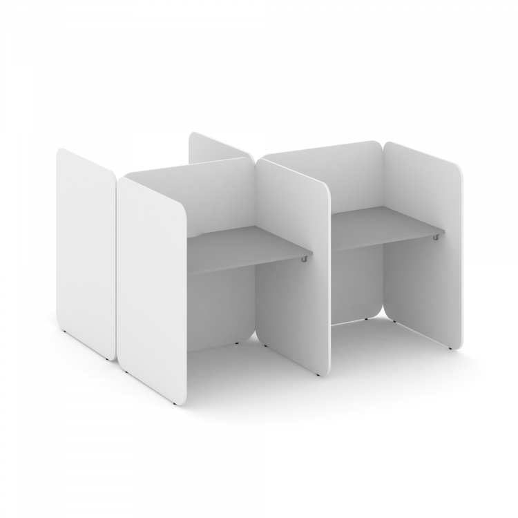 Bell Комплект №7 KCB.K-007 Серый/Белый Бриллиант 1614*1800*1200