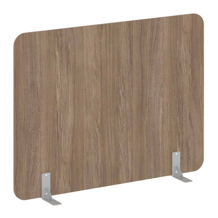 R-line Перегородки на металлических опорах на фетровых подпятниках DP.F-160-120 Дуб Аризона/Металл С