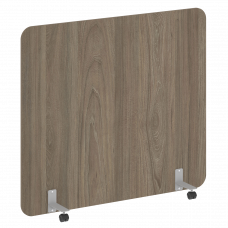 R-line Перегородка на металлических опорах, на роликах DP.R-160-140 Вяз Благородный/Металл Серый 160