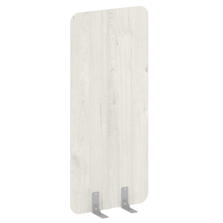 R-line Перегородки на металлических опорах на фетровых подпятниках DP.F-80-180 Дуб Наварра/Металл Се