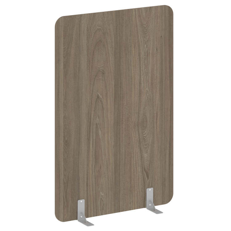 R-line Перегородки на металлических опорах на фетровых подпятниках DP.F-120-180 Вяз Благородный/Мета