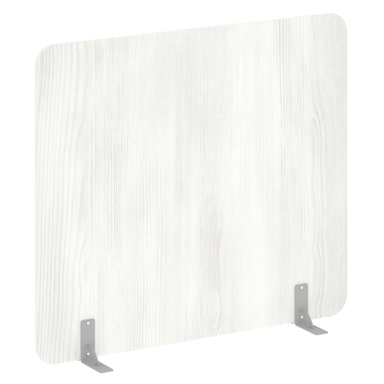 R-line Перегородки на металлических опорах на фетровых подпятниках DP.F-160-140 Снежная Патина/Метал