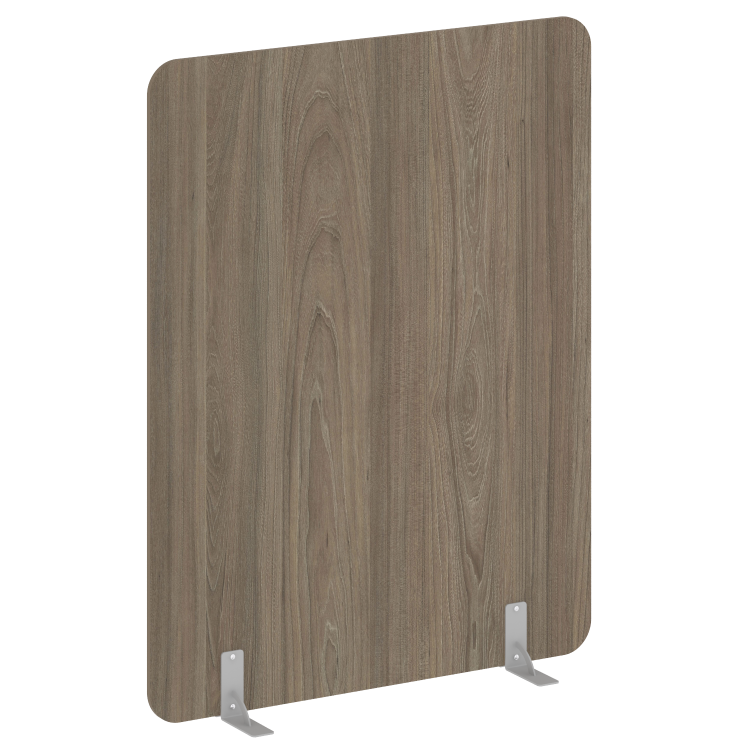 R-line Перегородки на металлических опорах на фетровых подпятниках DP.F-140-180 Вяз Благородный/Мета