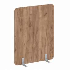 R-line Перегородки на металлических опорах на фетровых подпятниках DP.F-120-150 Дуб Табак/Металл Сер