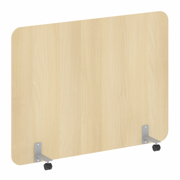 R-line Перегородка на металлических опорах, на роликах DP.R-160-120 Акация Лорка/Металл Серый 1600*1