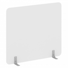 R-line Перегородки на металлических опорах на фетровых подпятниках DP.F-160-140 Белый/Металл Серый 1