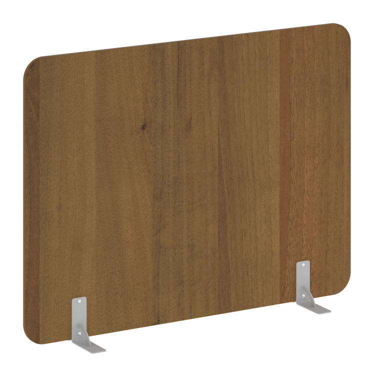 R-line Перегородки на металлических опорах на фетровых подпятниках DP.F-160-120 Орех Гварнери/Металл