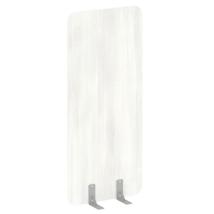 R-line Перегородки на металлических опорах на фетровых подпятниках DP.F-80-180 Снежная Патина/Металл