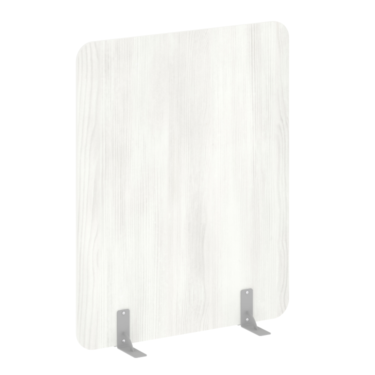 R-line Перегородки на металлических опорах на фетровых подпятниках DP.F-120-150 Снежная Патина/Метал