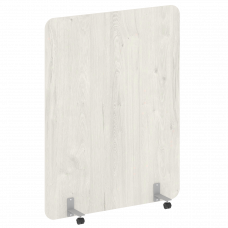 R-line Перегородка на металлических опорах, на роликах DP.R-140-180 Дуб Наварра/Металл Серый 1400*18