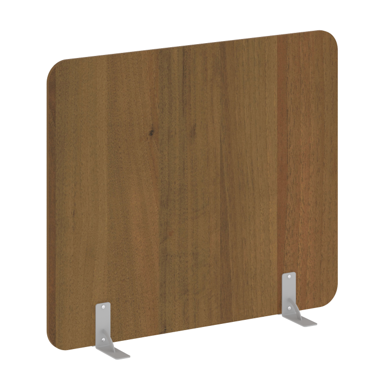 R-line Перегородки на металлических опорах на фетровых подпятниках DP.F-140-120 Орех Гварнери/Металл