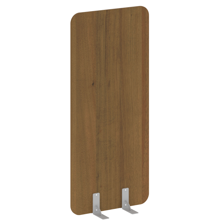 R-line Перегородки на металлических опорах на фетровых подпятниках DP.F-80-180 Орех Гварнери/Металл