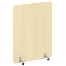 R-line Перегородка на металлических опорах, на роликах DP.R-140-180 Клен/Металл Серый 1400*18*1800