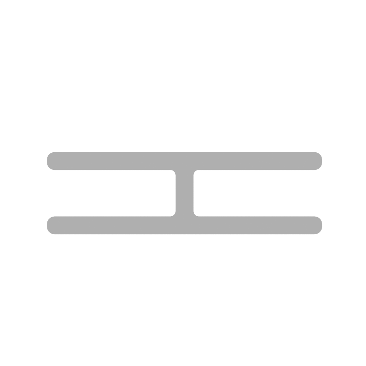 R-line Комплект соединителей прямых (2шт.) AP.S-PR Металл Серый 107*32*5