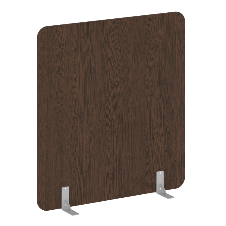 R-line Перегородки на металлических опорах на фетровых подпятниках DP.F-140-150 Венге Цаво/Металл Се