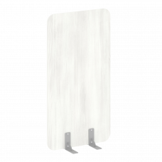 R-line Перегородки на металлических опорах на фетровых подпятниках DP.F-80-150 Снежная Патина/Металл