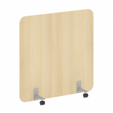 R-line Перегородка на металлических опорах, на роликах DP.R-120-120 Акация Лорка/Металл Серый 1200*1