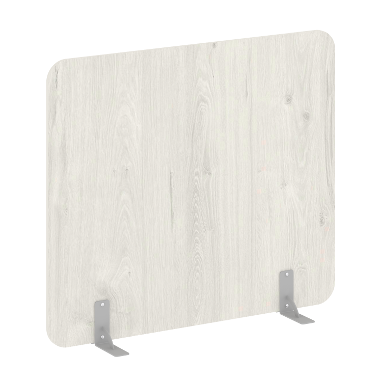 R-line Перегородки на металлических опорах на фетровых подпятниках DP.F-140-120 Дуб Наварра/Металл С