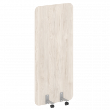 R-line Перегородка на металлических опорах, на роликах DP.R-80-180 Денвер Светлый/Металл Серый 800*1