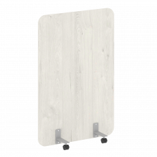 R-line Перегородка на металлических опорах, на роликах DP.R-100-150 Дуб Наварра/Металл Серый 1000*18