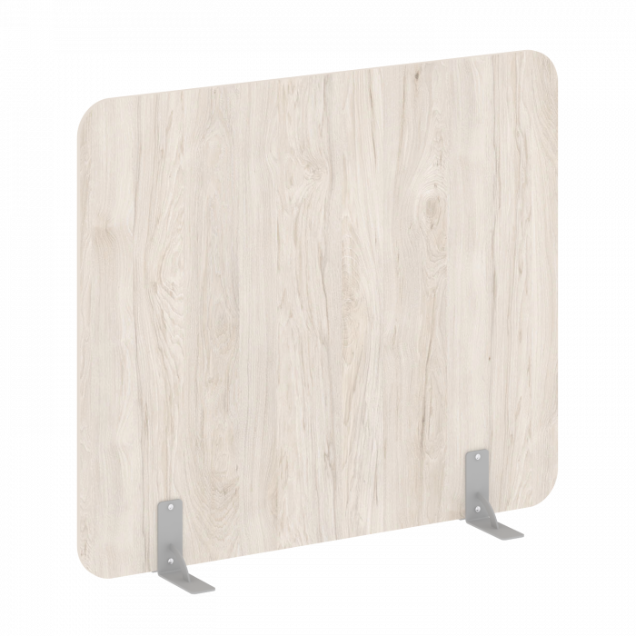 Р-лайн Перегородки на металлических опорах на фетровых подпятниках DP.F-140-120 Денвер Светлый/Метал