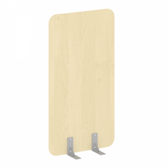 R-line Перегородки на металлических опорах на фетровых подпятниках DP.F-80-150 Клен/Металл Серый 800