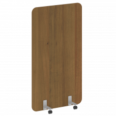 R-line Перегородка на металлических опорах, на роликах DP.R-100-180 Орех Гварнери/Металл Серый 1000*