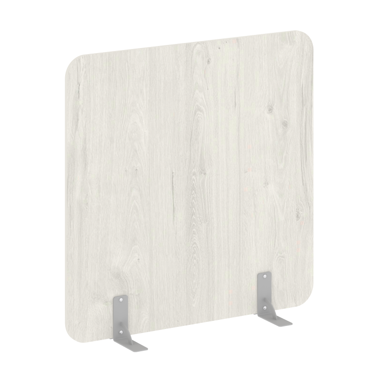 R-line Перегородки на металлических опорах на фетровых подпятниках DP.F-120-120 Дуб Наварра/Металл С