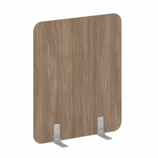 R-line Перегородки на металлических опорах на фетровых подпятниках DP.F-100-120 Дуб Аризона/Металл С