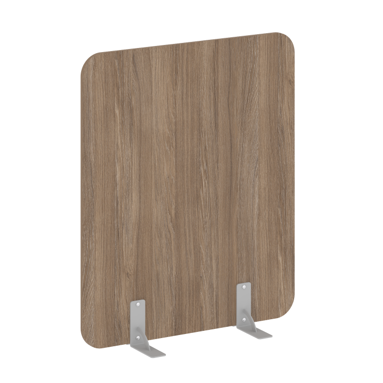 R-line Перегородки на металлических опорах на фетровых подпятниках DP.F-100-120 Дуб Аризона/Металл С