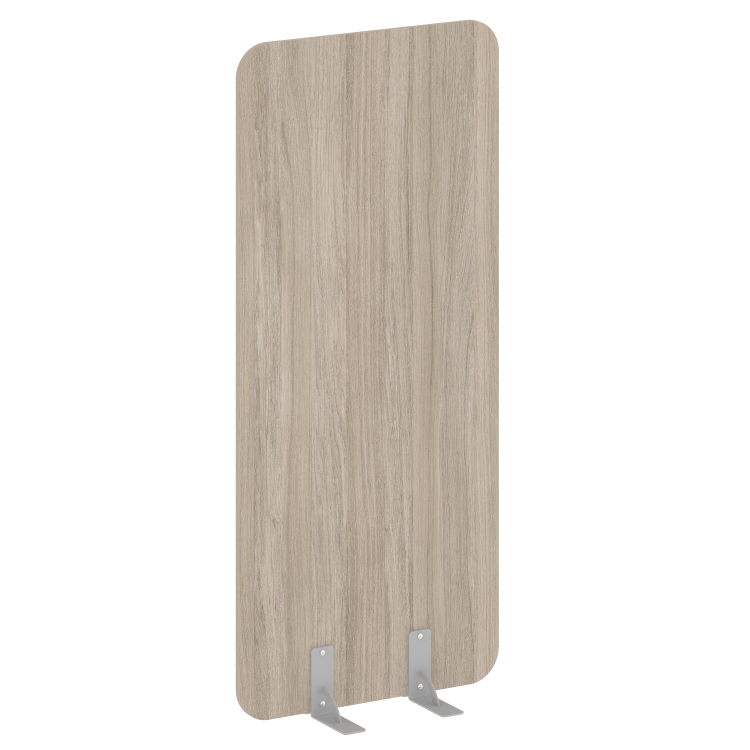 R-line Перегородки на металлических опорах на фетровых подпятниках DP.F-80-180 Дуб Аттик/Металл Серы