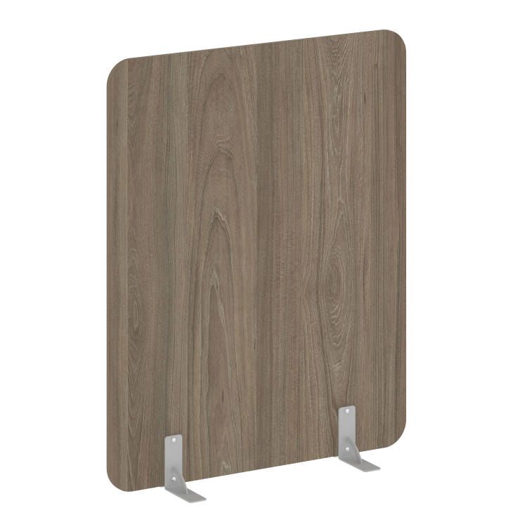 R-line Перегородки на металлических опорах на фетровых подпятниках DP.F-120-150 Вяз Благородный/Мета