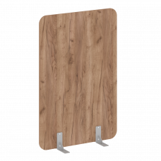 R-line Перегородки на металлических опорах на фетровых подпятниках DP.F-100-150 Дуб Табак/Металл Сер