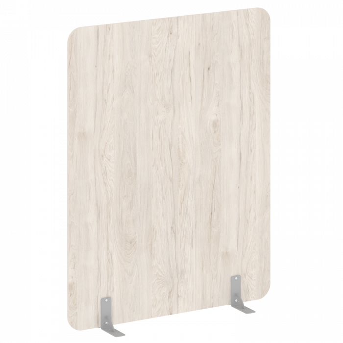 Р-лайн Перегородки на металлических опорах на фетровых подпятниках DP.F-140-180 Денвер Светлый/Метал