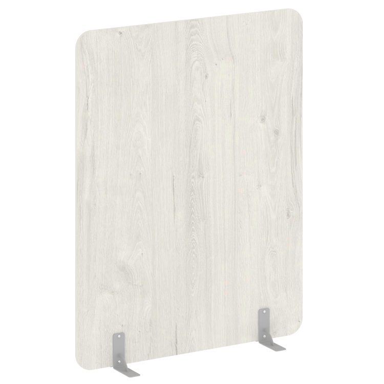 R-line Перегородки на металлических опорах на фетровых подпятниках DP.F-140-180 Дуб Наварра/Металл С