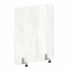 R-line Перегородка на металлических опорах, на роликах DP.R-120-150 Снежная Патина/Металл Серый 1200