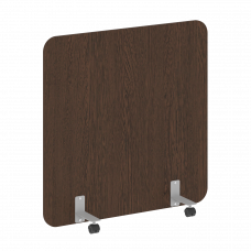 R-line Перегородка на металлических опорах, на роликах DP.R-120-120 Венге Цаво/Металл Серый 1200*18*