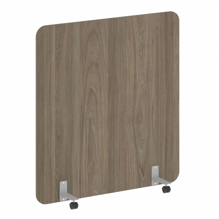 R-line Перегородка на металлических опорах, на роликах DP.R-140-150 Вяз Благородный/Металл Серый 140