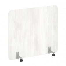 R-line Перегородка на металлических опорах, на роликах DP.R-140-120 Снежная Патина/Металл Серый 1400