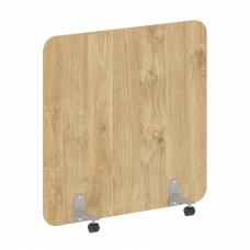 R-line Перегородка на металлических опорах, на роликах DP.R-120-120 Тиквуд Светлый/Металл Серый 1200