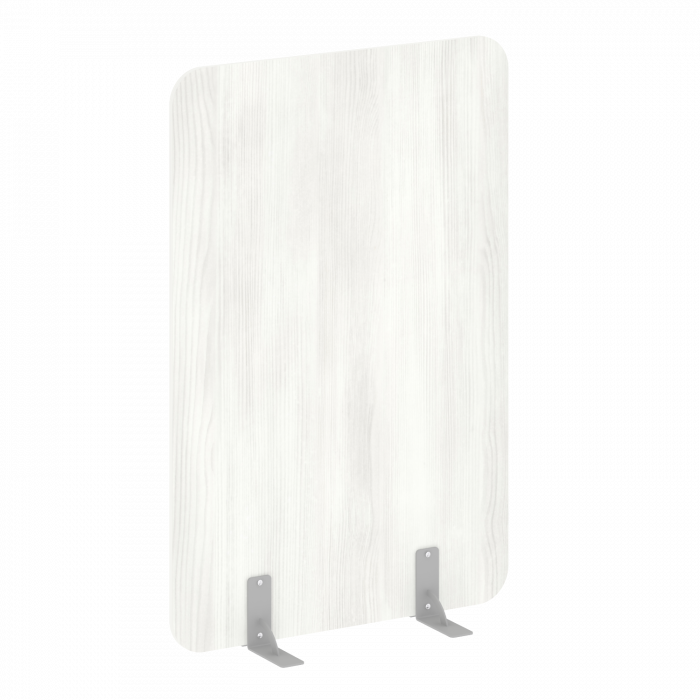 R-line Перегородки на металлических опорах на фетровых подпятниках DP.F-100-150 Снежная Патина/Метал