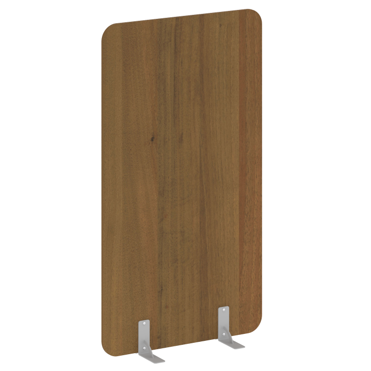 R-line Перегородки на металлических опорах на фетровых подпятниках DP.F-100-180 Орех Гварнери/Металл